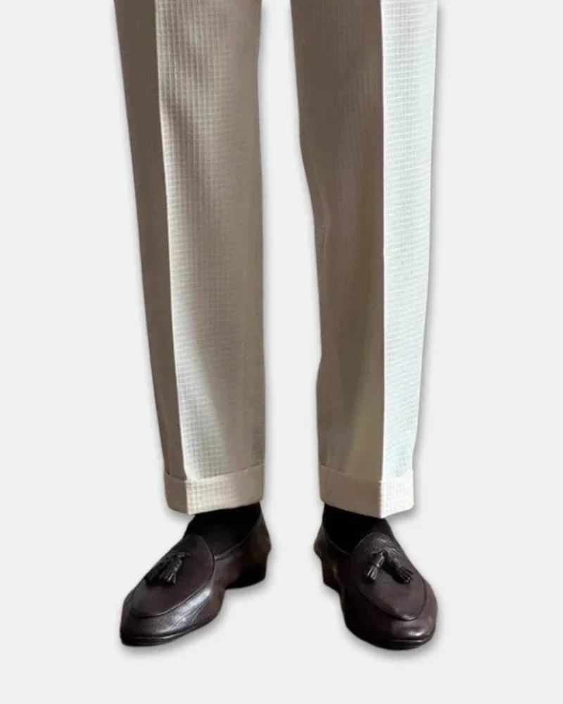 Columbus Jacquard Pants-15553983480181-Nancy & Mae Savannah