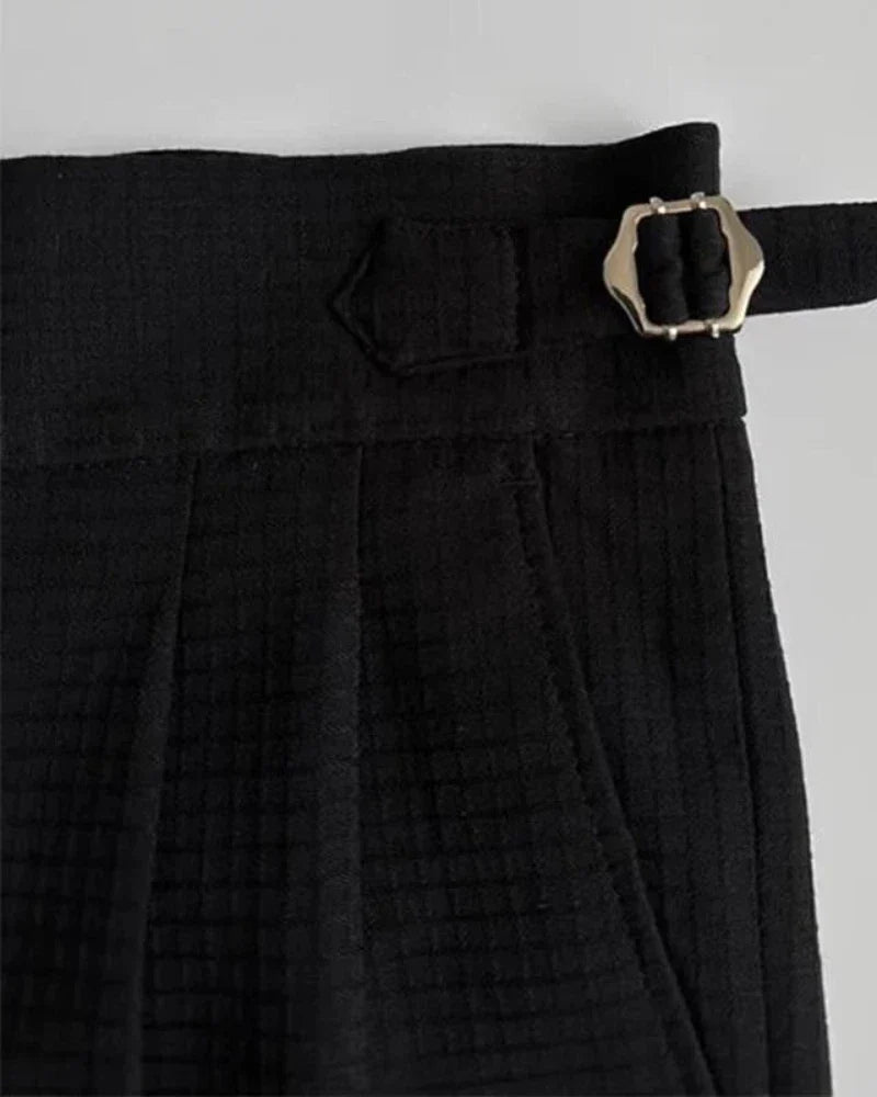 Columbus Jacquard Pants-15553983480181-Nancy & Mae Savannah