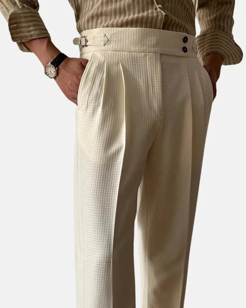 Columbus Jacquard Pants-15553983480181-Nancy & Mae Savannah