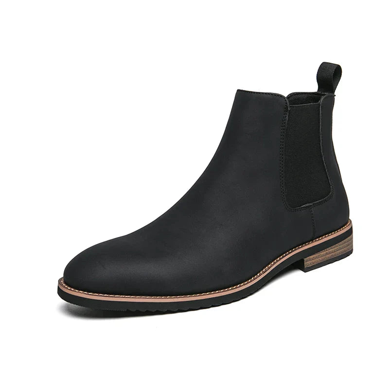 Cosmo - Leather Chelsea Boots-15550769889653-Mirella Fiore