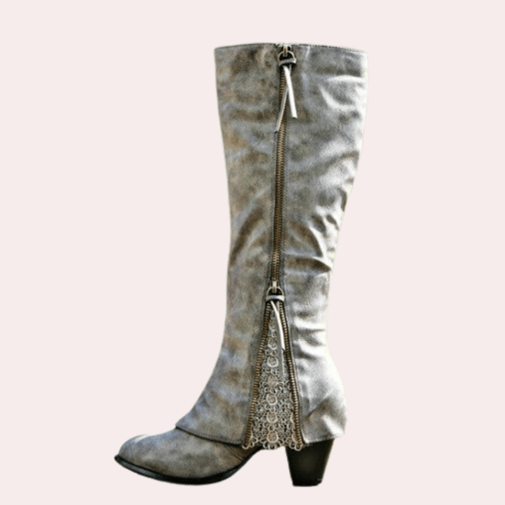 Cressida - Lace Rider Boots-15544869126517-Mirella Fiore