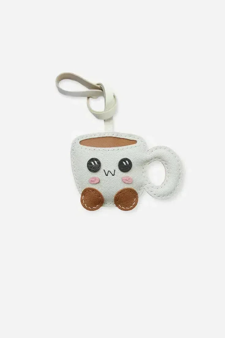 Cuppy the Coffee – Whimsical theme – Bag charm-15133607264629-Nancy & Mae Savannah