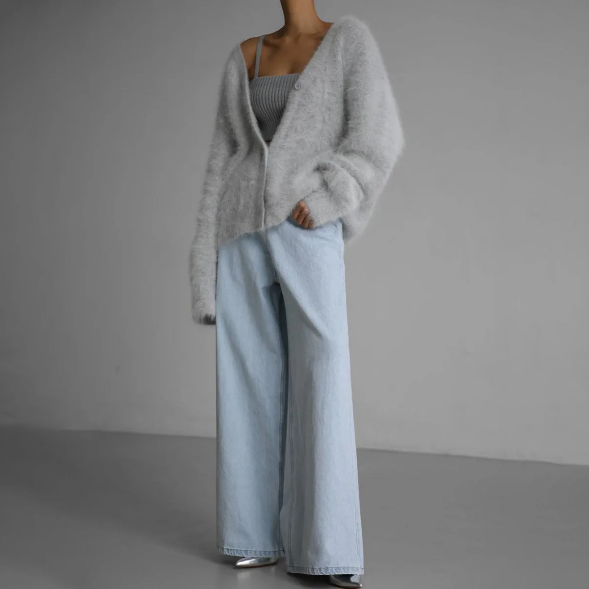 DHALIA - Elegant oversized cardigan-15519825822069-Nancy & Mae Savannah