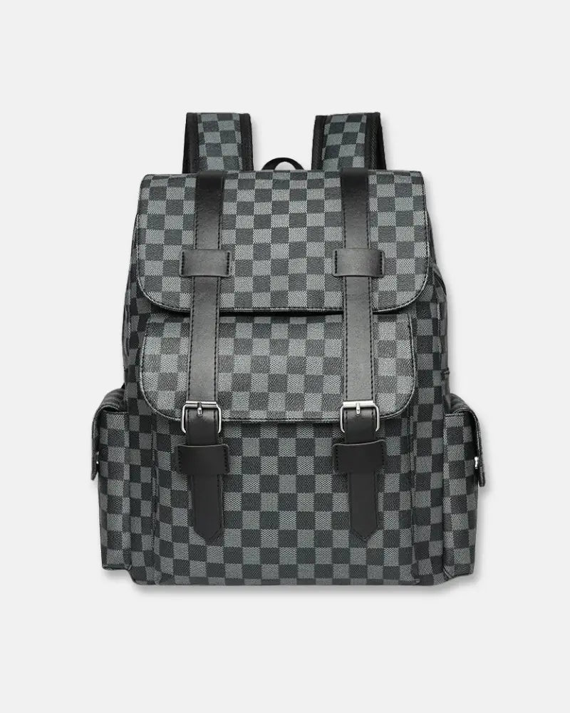 Damier Checkered Backpack-15553983447413-Nancy & Mae Savannah