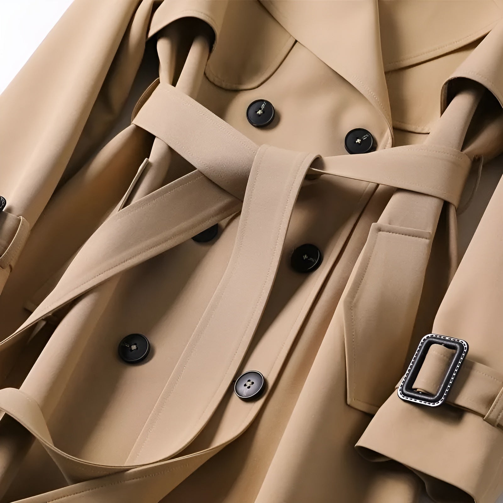 Darlene - Stylish Elegant Trench Coat-15518867259765-Mirella Fiore