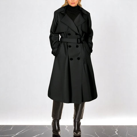 Darlene - Stylish Elegant Trench Coat-15518867259765-Mirella Fiore