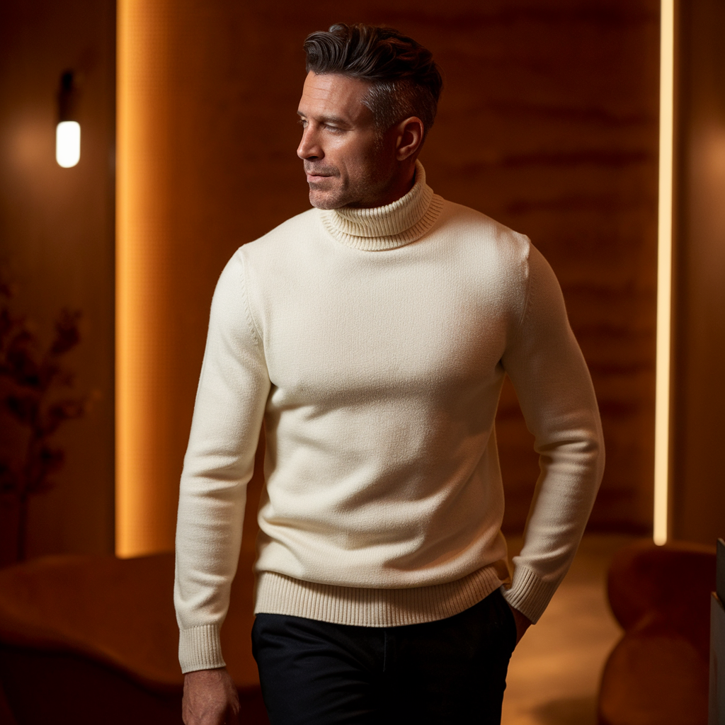 Davis - Turtleneck Sweater-15553986494837-Mirella Fiore