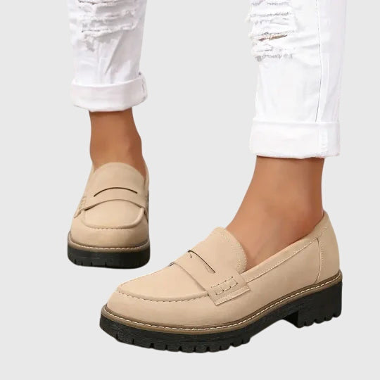 Destiny - Timeless Suede Loafers-15530061169013-Nancy & Mae Savannah