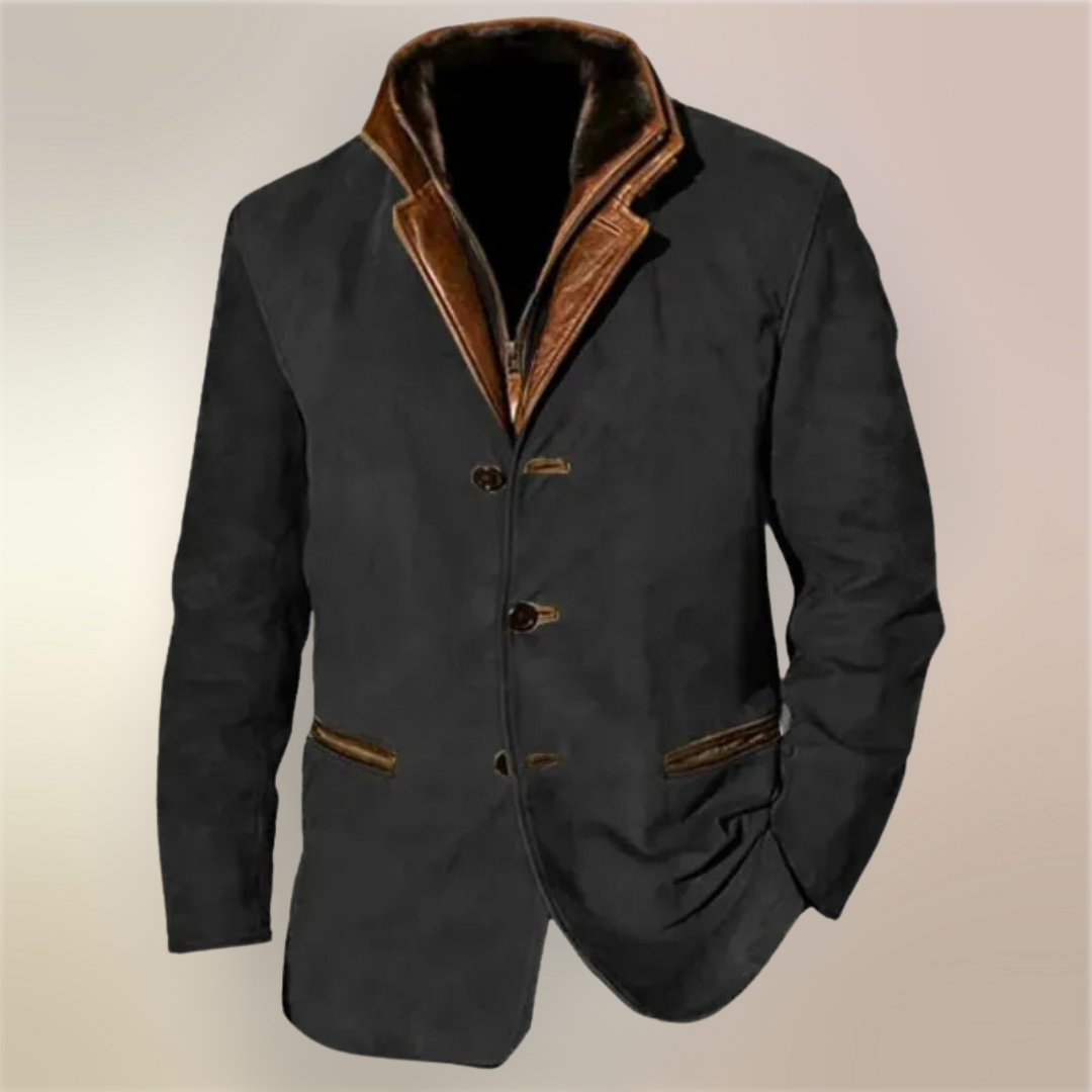 Dwayne - Elegant Vintage Jacket-15553975386485-Mirella Fiore