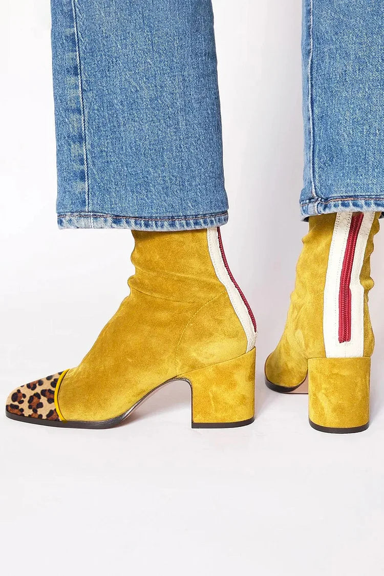ELIZABETH - MID-HEEL ANKLE BOOT WITH SPORTY DETAILS-15549132865909-Mirella Fiore