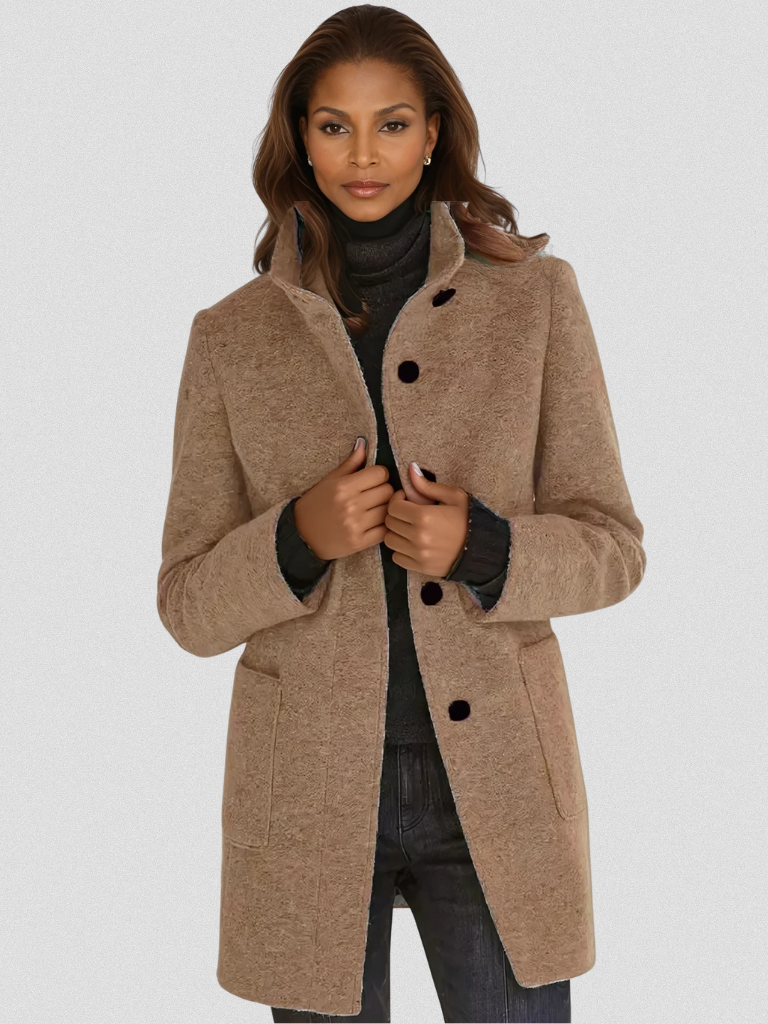 ELLE - TAILORED COAT-15549013328245-Nancy & Mae Savannah