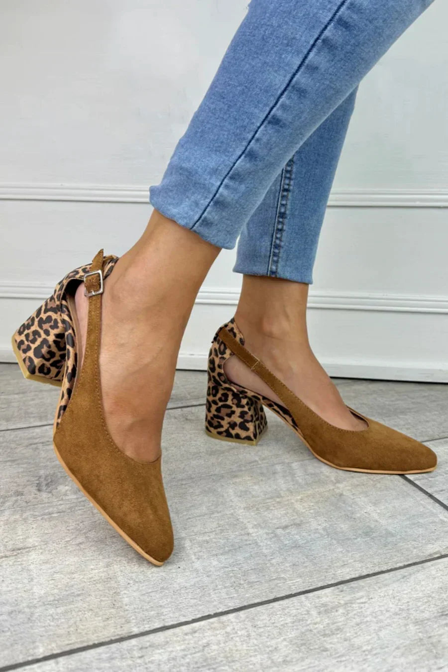 ELOISE - LEOPARD PRINT HEEL SLINGBACKS-15549132800373-Mirella Fiore