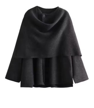 EVELINA - Elegant Seasonal Poncho-15519827526005-Mirella Fiore