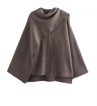 EVELINA - Elegant Seasonal Poncho-15519827526005-Nancy & Mae Savannah