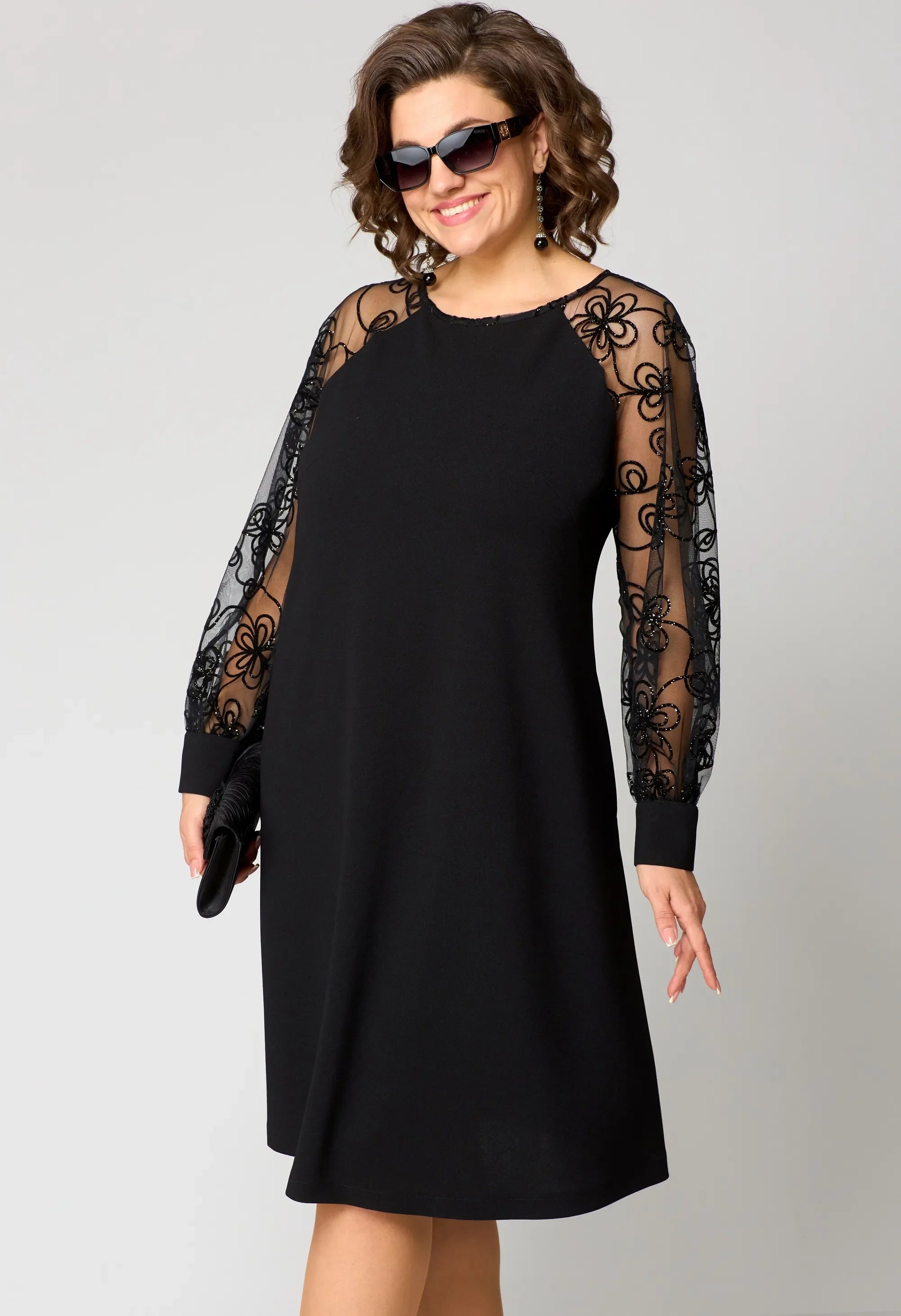 Edyth - Elegant Lace Dress-15553262027125-Mirella Fiore