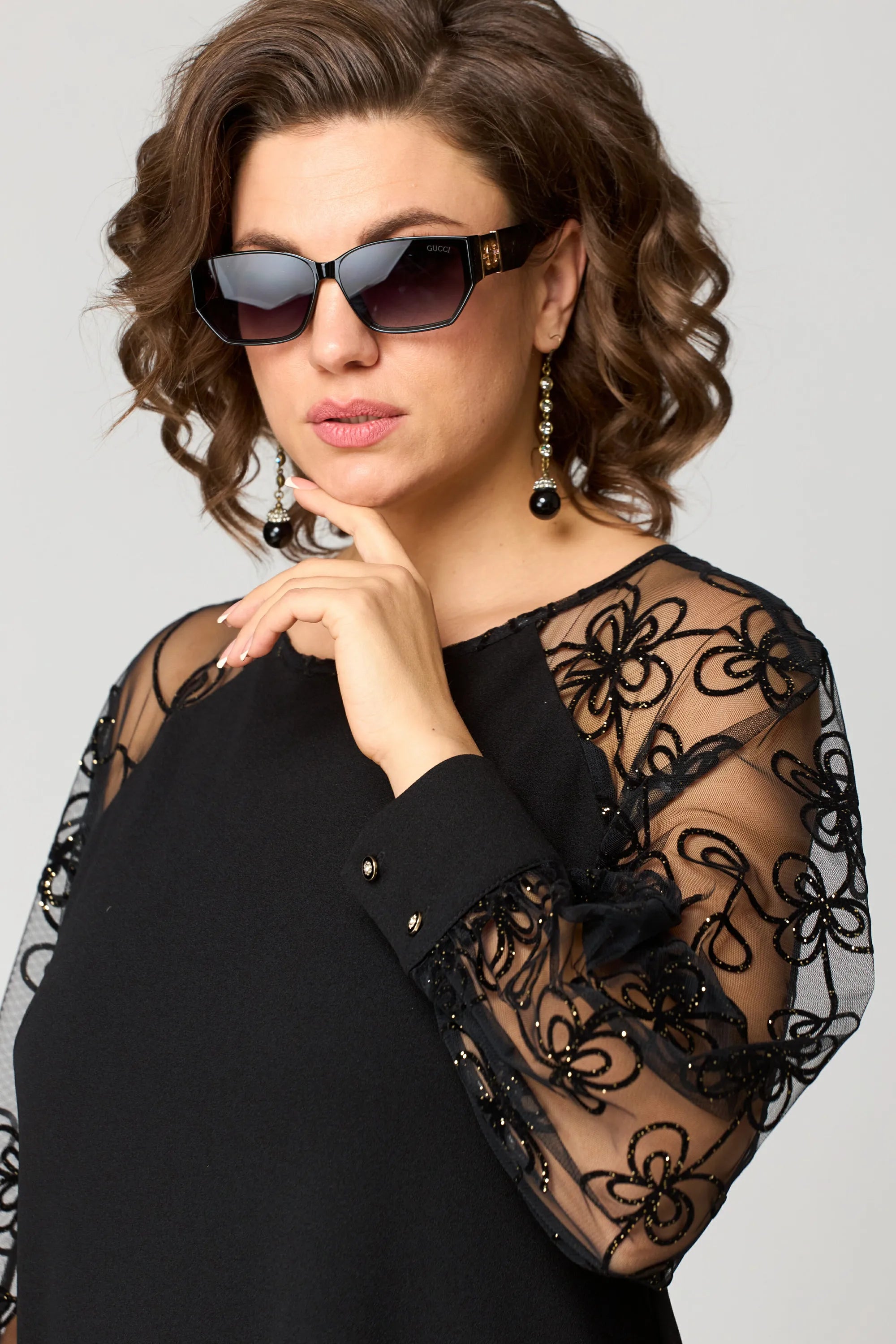 Edyth - Elegant Lace Dress-15553262027125-Mirella Fiore
