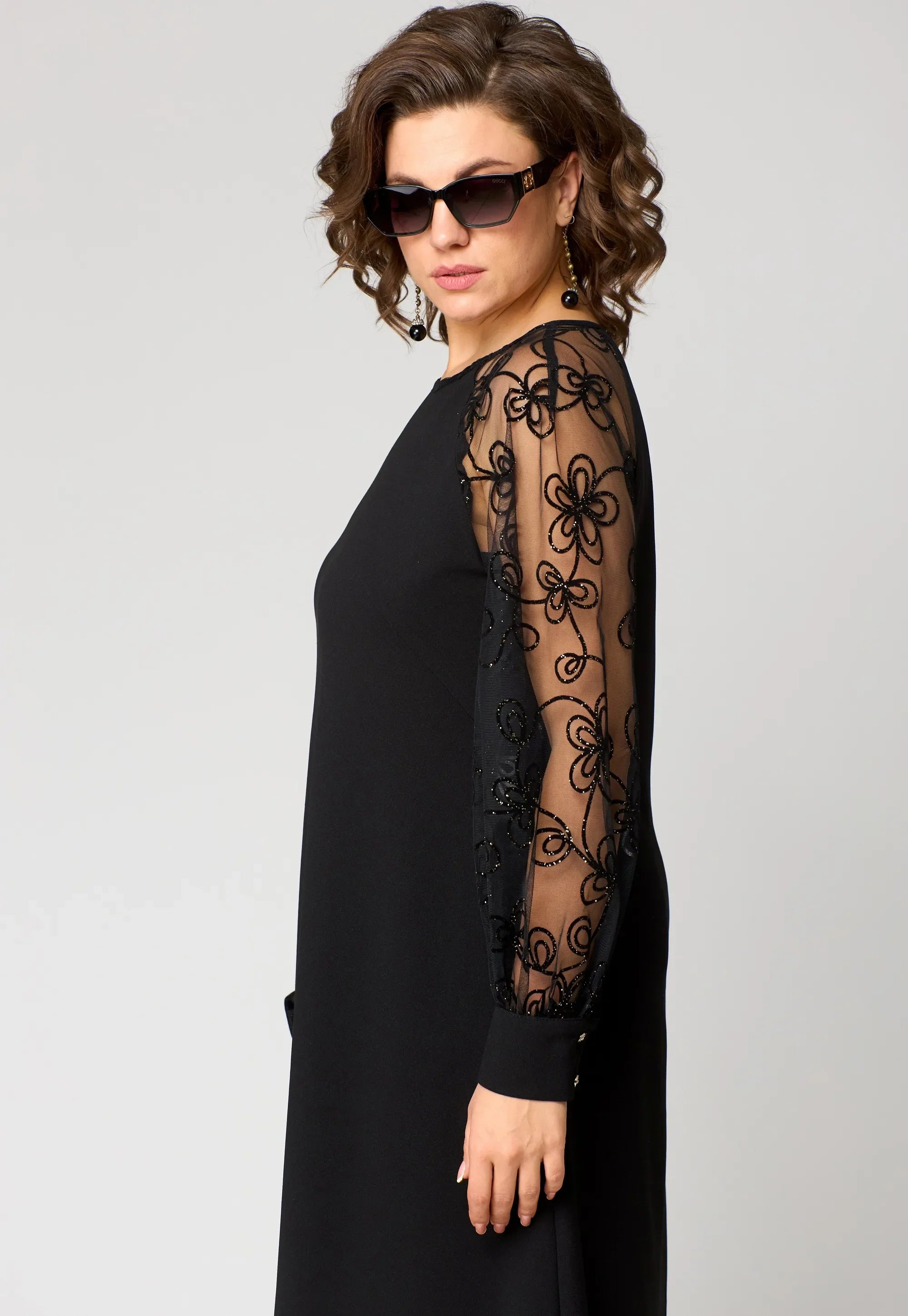 Edyth - Elegant Lace Dress-15553262027125-Mirella Fiore