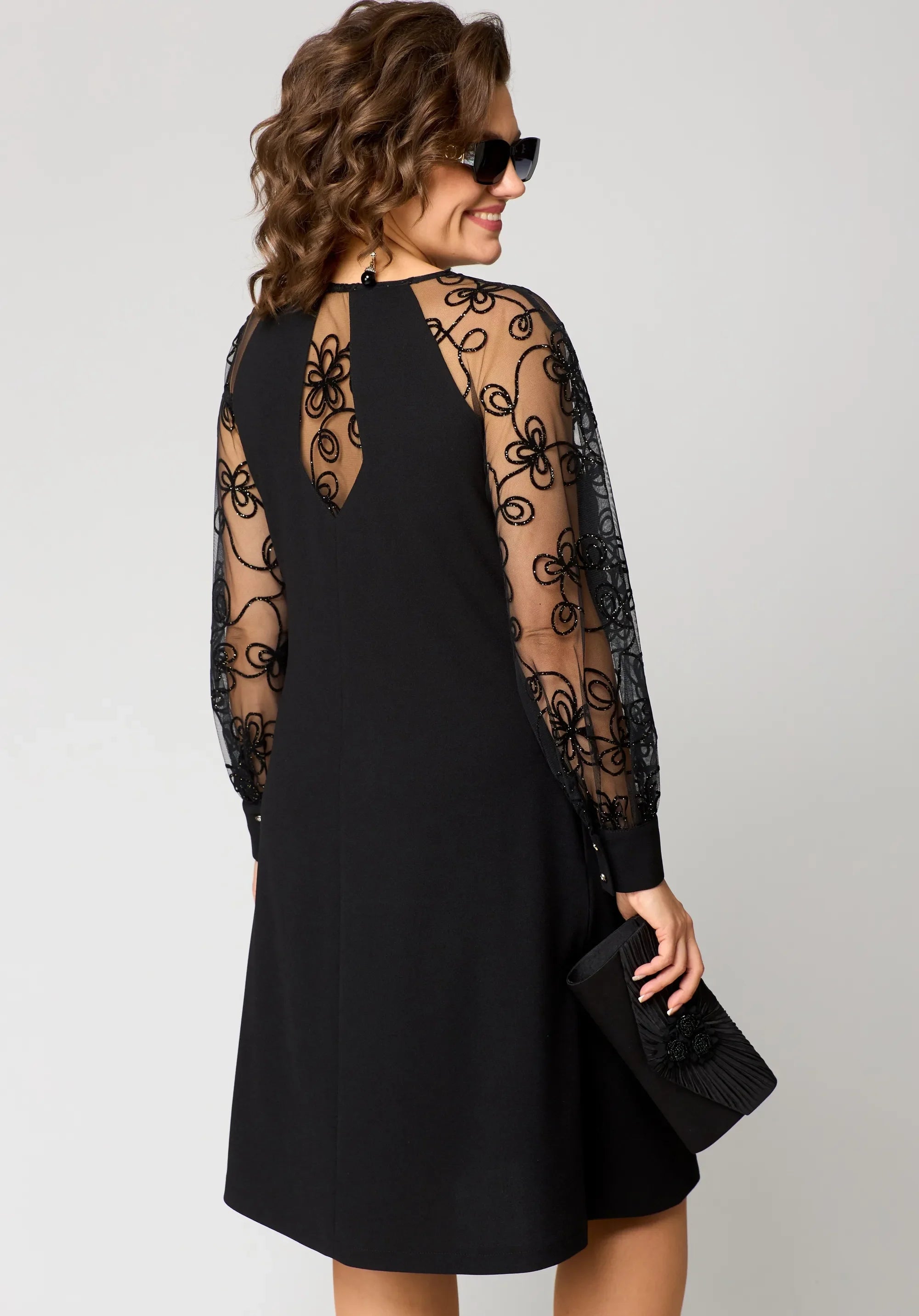 Edyth - Elegant Lace Dress-15553262027125-Mirella Fiore