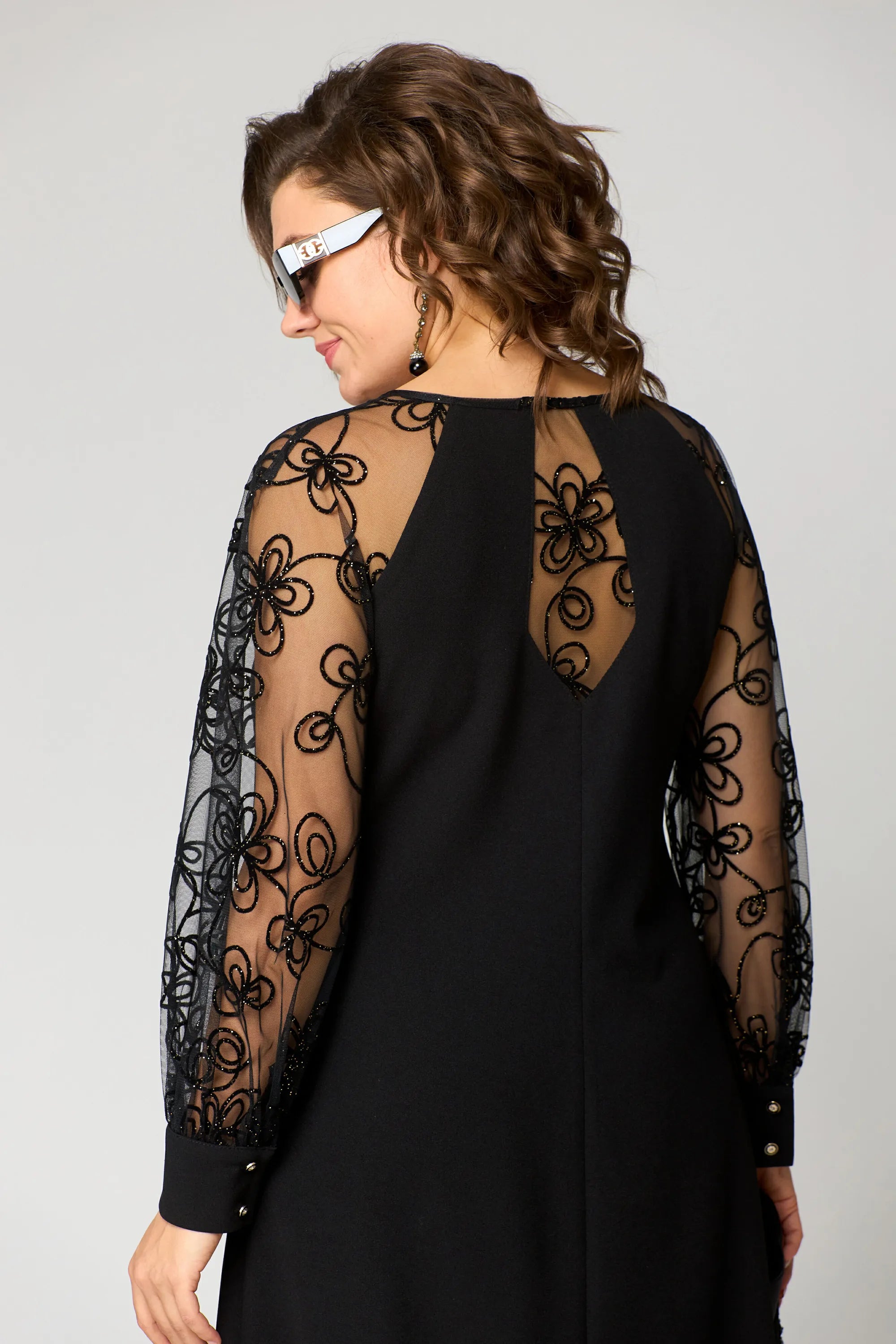 Edyth - Elegant Lace Dress-15553262027125-Mirella Fiore