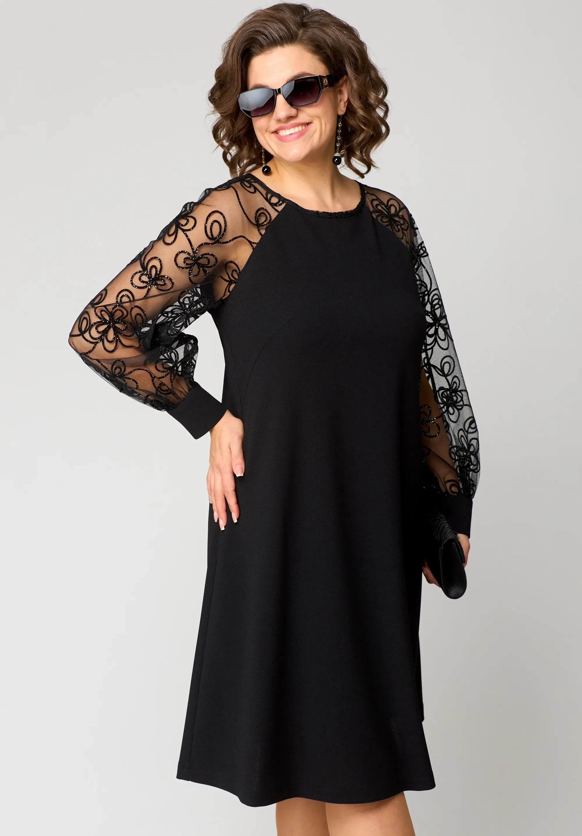 Edyth - Elegant Lace Dress-15553262027125-Mirella Fiore