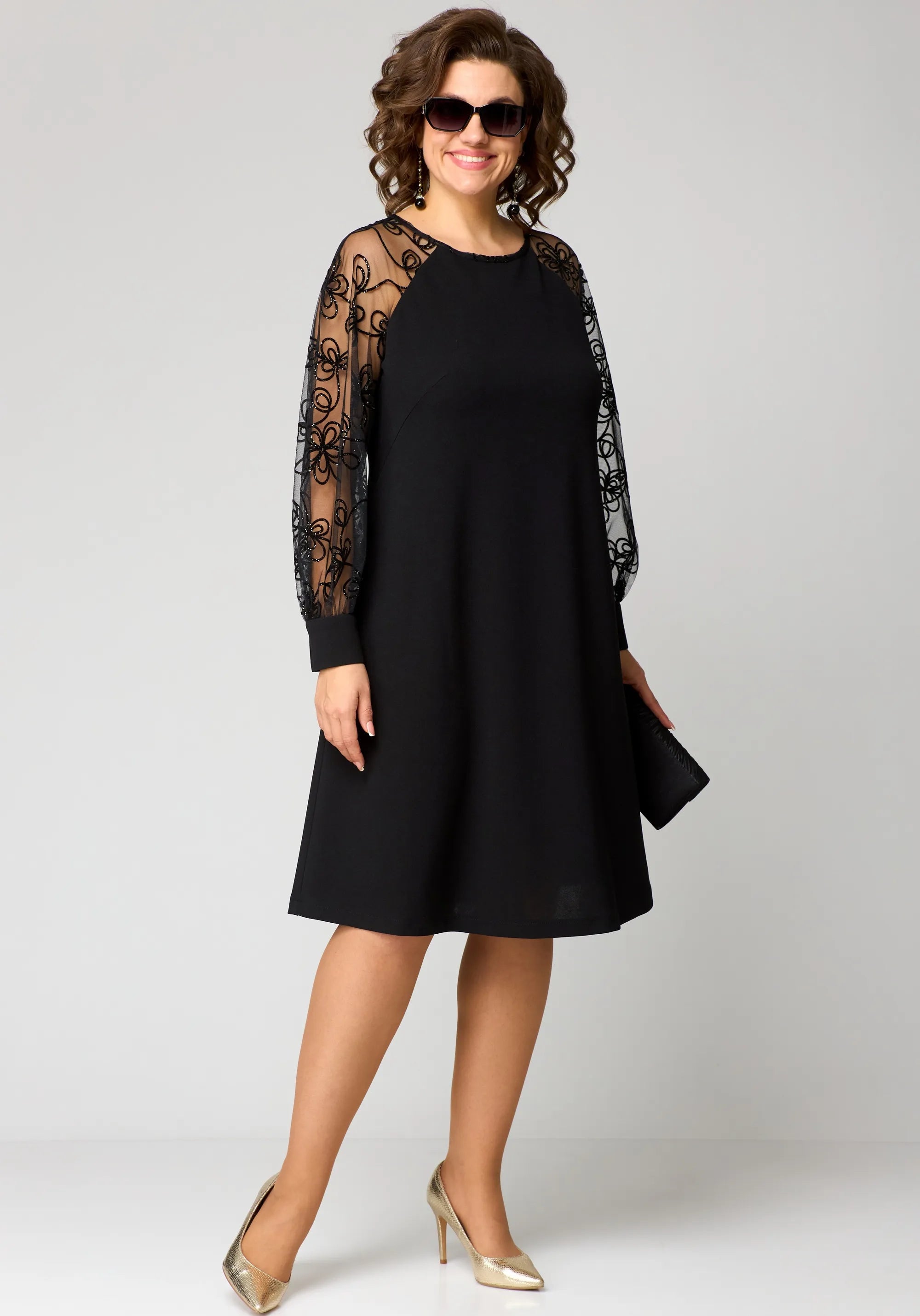Edyth - Elegant Lace Dress-15553262027125-Mirella Fiore