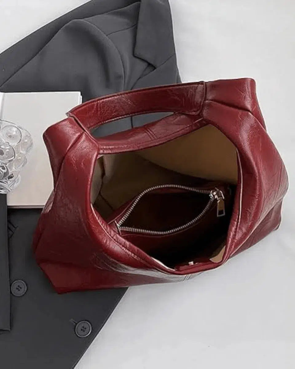 Elara – Half-moon design – Shoulder bag-15133570597237-Nancy & Mae Savannah