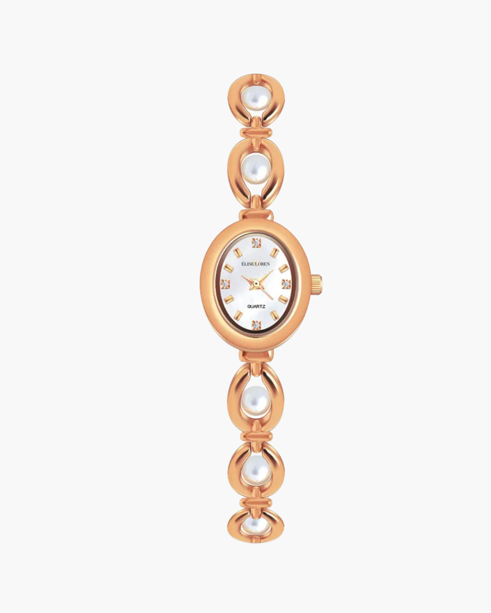 Elara Pearl – Timeless pearl elegance – Bracelet watch-15233936884085-Nancy & Mae Savannah