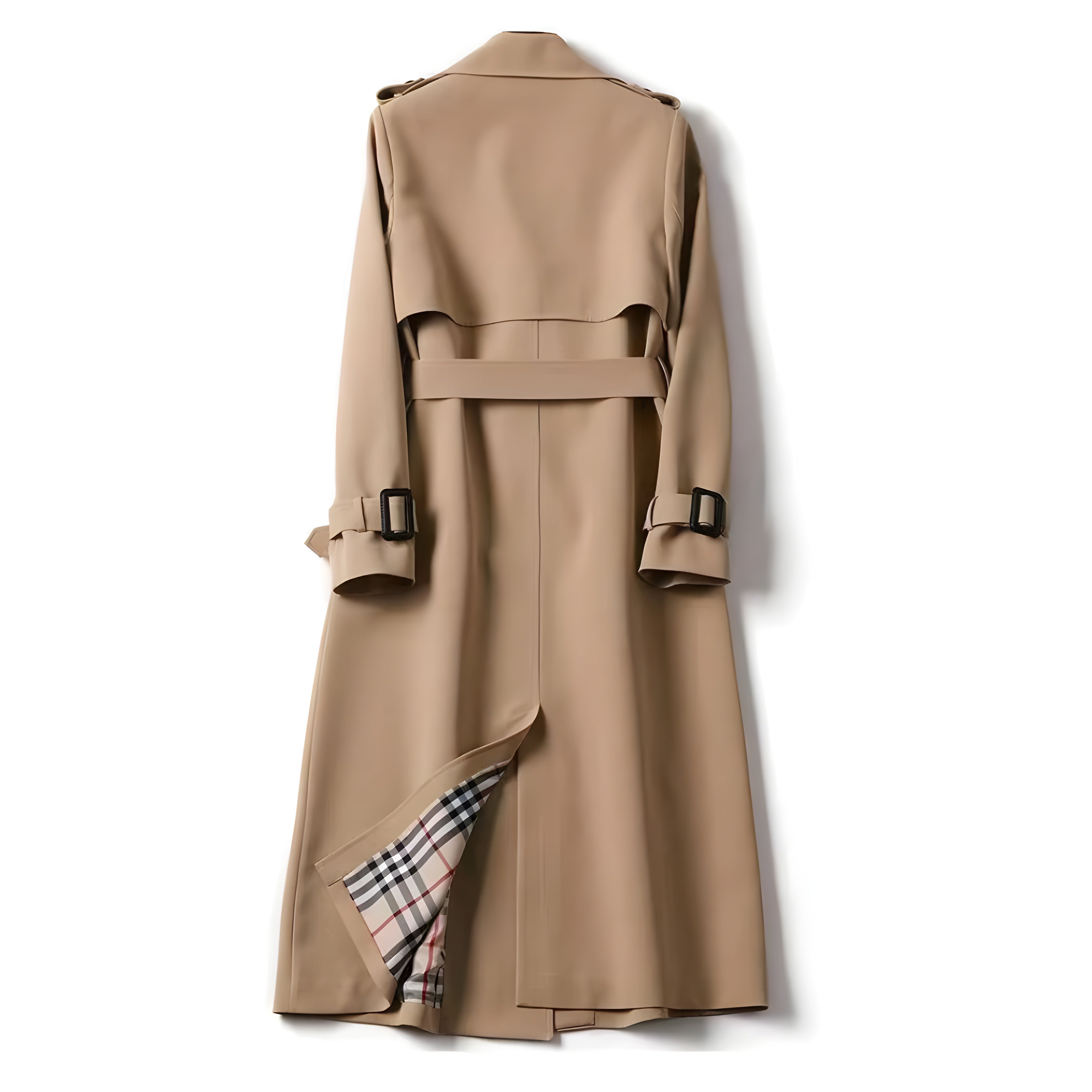 Elara - Women’s Classic Double-Breasted Trench Coat-15550920294773-Nancy & Mae Savannah