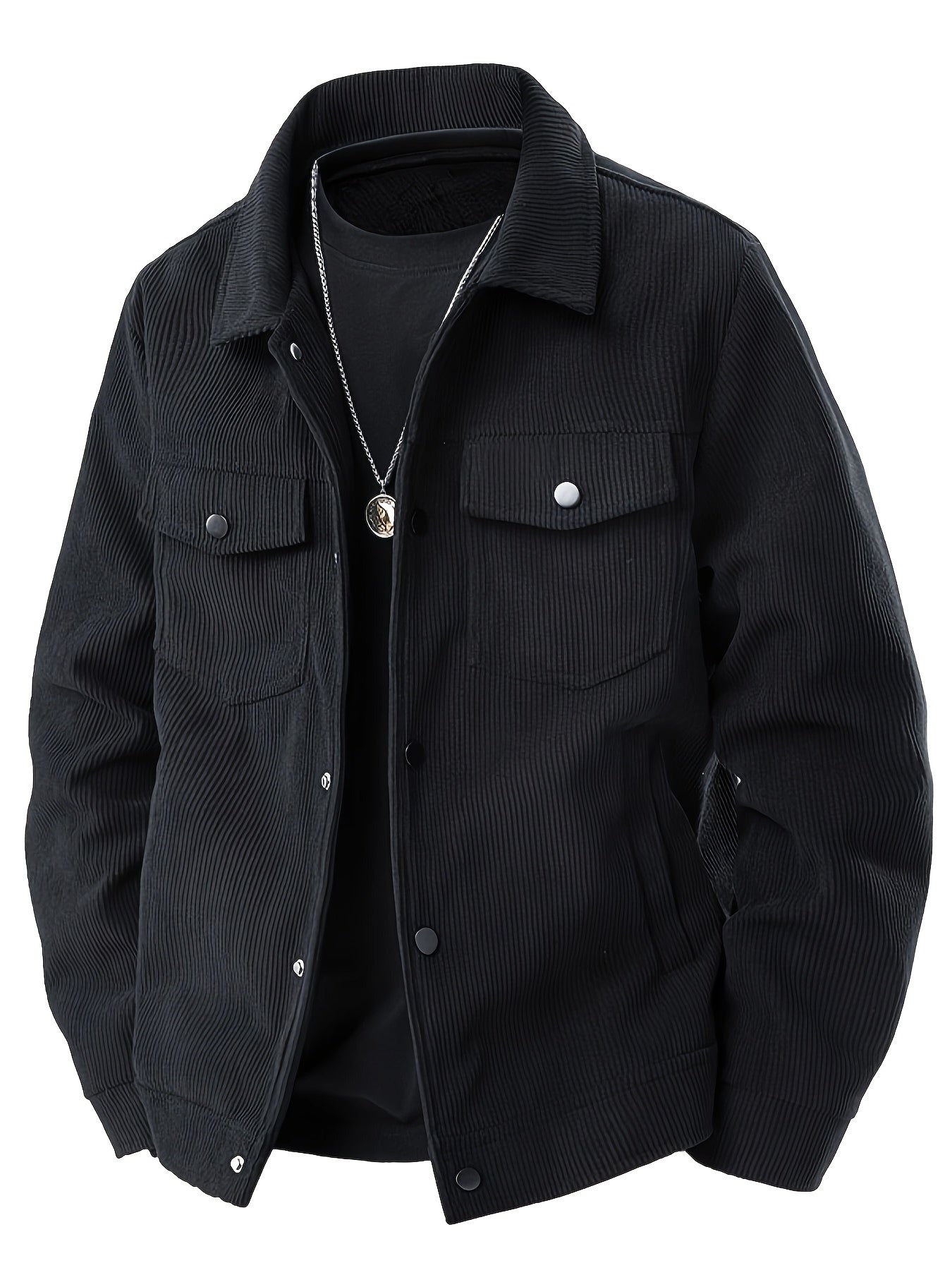 Elegant Corduroy Jacket-15519105483125-Mirella Fiore