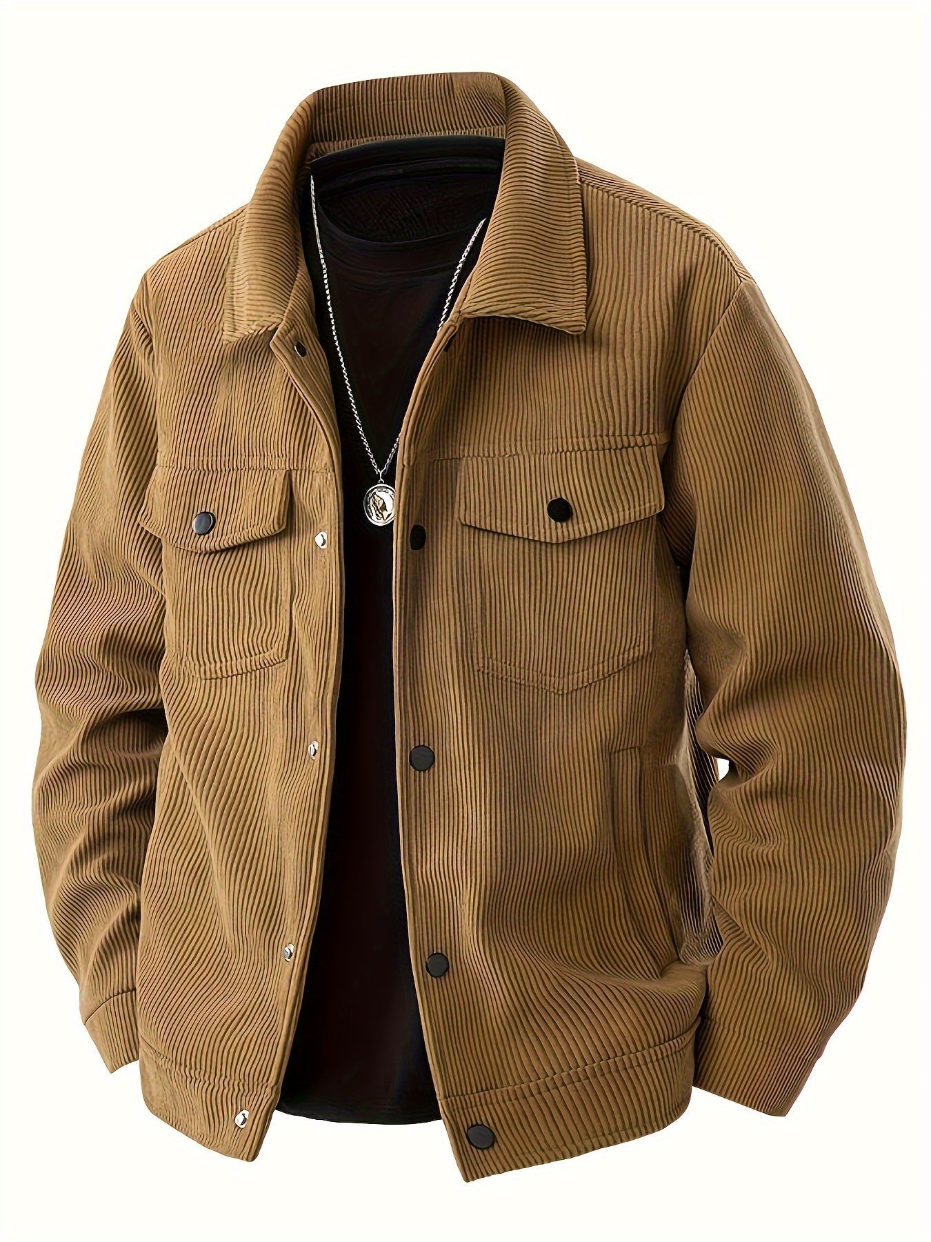 Elegant Corduroy Jacket-15519105483125-Mirella Fiore