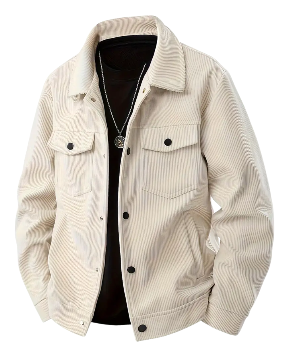 Elegant Corduroy Jacket-15519105483125-Mirella Fiore