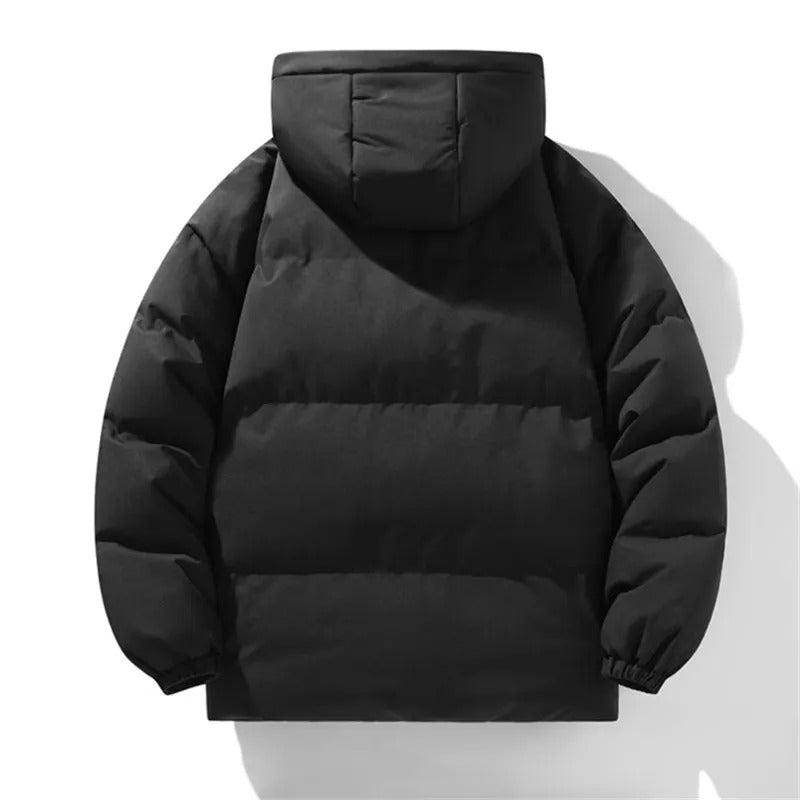 Elegant Hooded Men's Jacket-15519104008565-Mirella Fiore