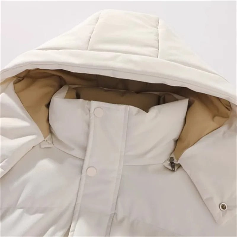 Elegant Hooded Men's Jacket-15519104008565-Mirella Fiore