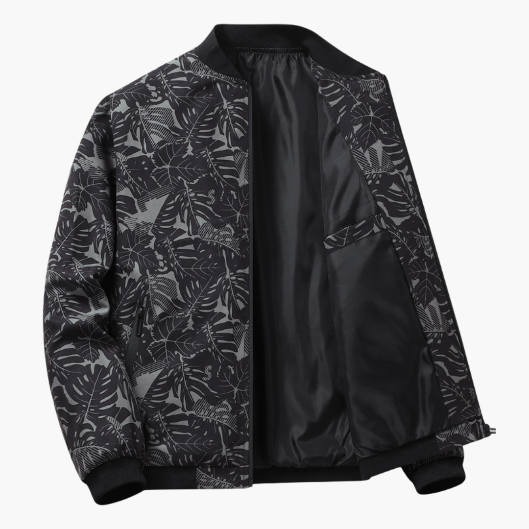 Elegant Men's Bomber Jacket-15519103385973-Nancy & Mae Savannah