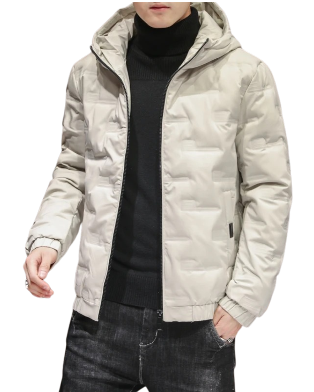 Elegant Men's Puffer Jacket-15519104106869-Nancy & Mae Savannah