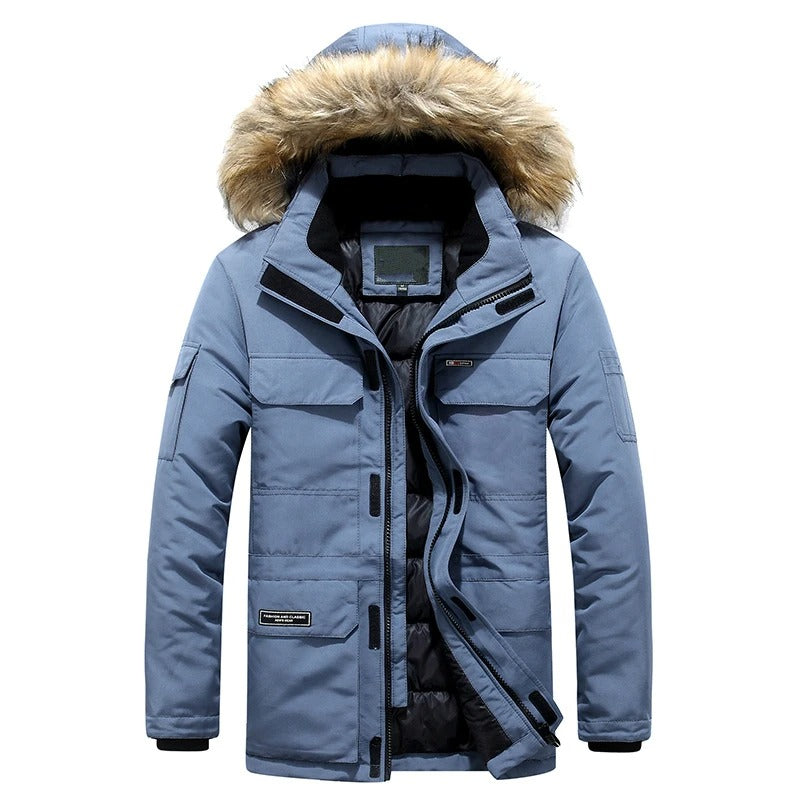 Elegant Men's Winter Jacket-15519104205173-Mirella Fiore