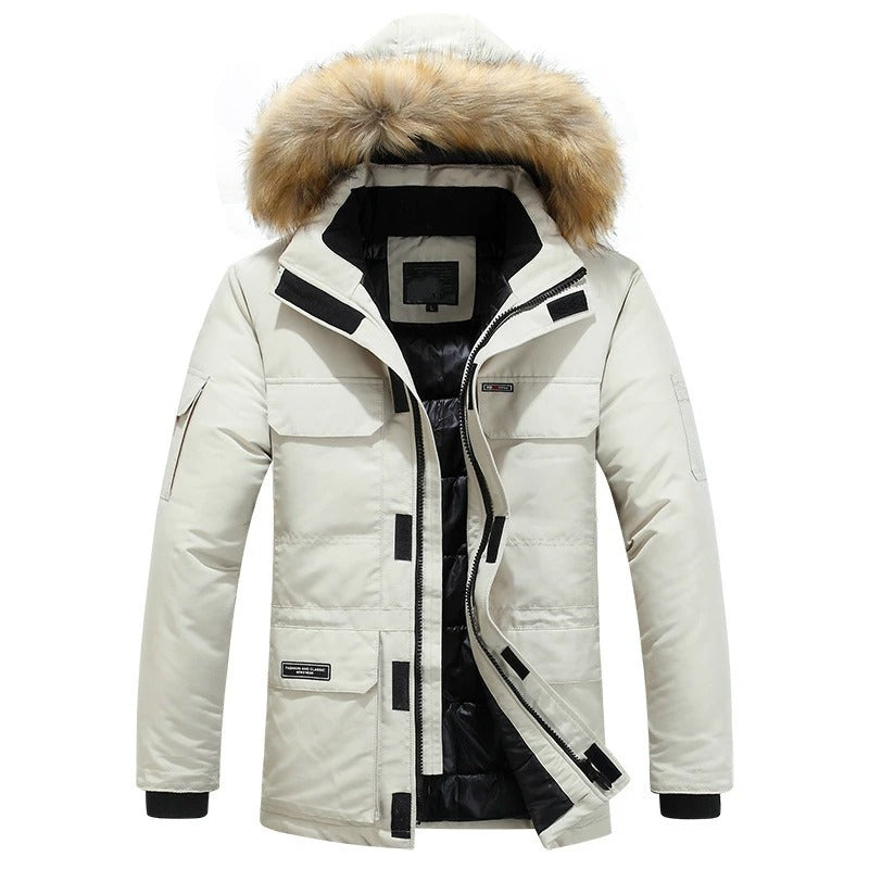 Elegant Men's Winter Jacket-15519104205173-Nancy & Mae Savannah