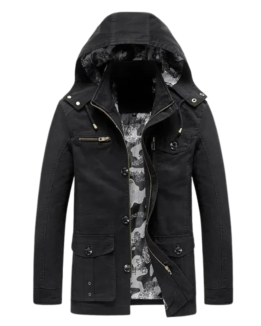 Elegant Multi-Pocket Jacket-15519104401781-Mirella Fiore