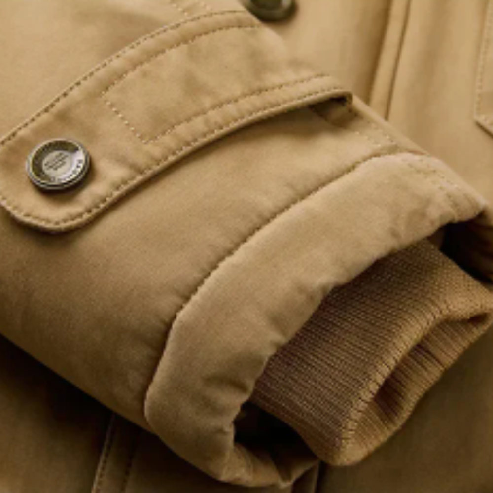 Elegant Padded Bomber Jacket-15519105024373-Nancy & Mae Savannah