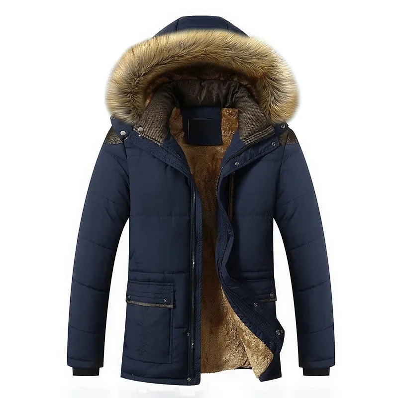 Elegant Padded Fleece Winter Jacket-15519104926069-Nancy & Mae Savannah