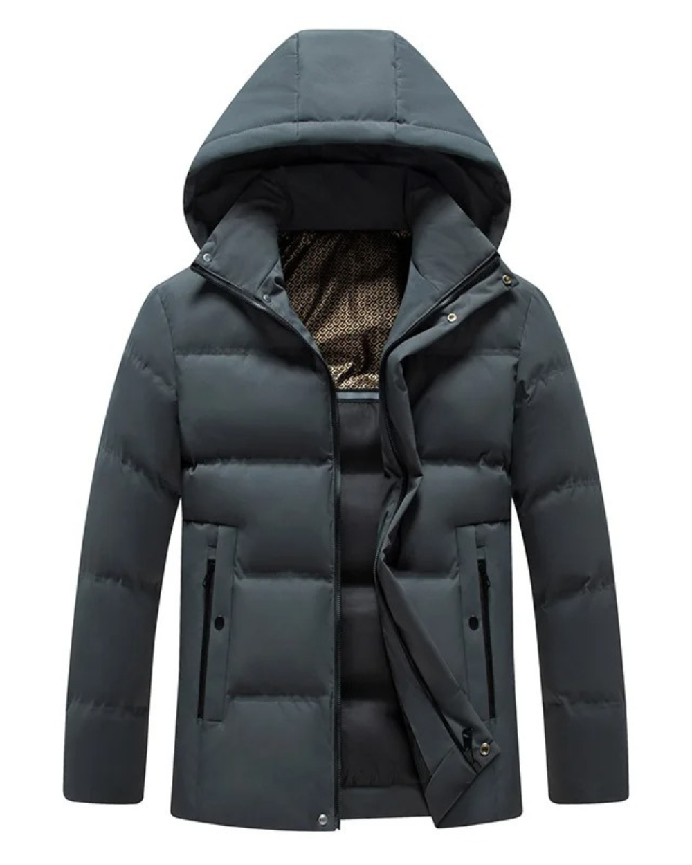 Elegant Waterproof Winter Jacket-15519103844725-Mirella Fiore