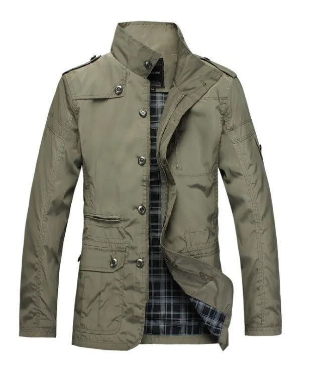Elegant Windproof Jacket-15519104467317-Mirella Fiore