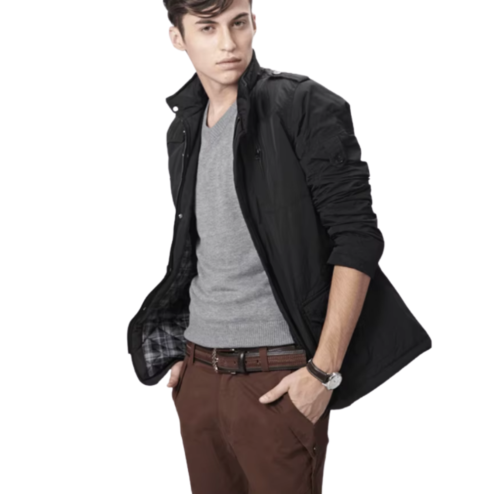 Elegant Windproof Jacket-15519104467317-Nancy & Mae Savannah