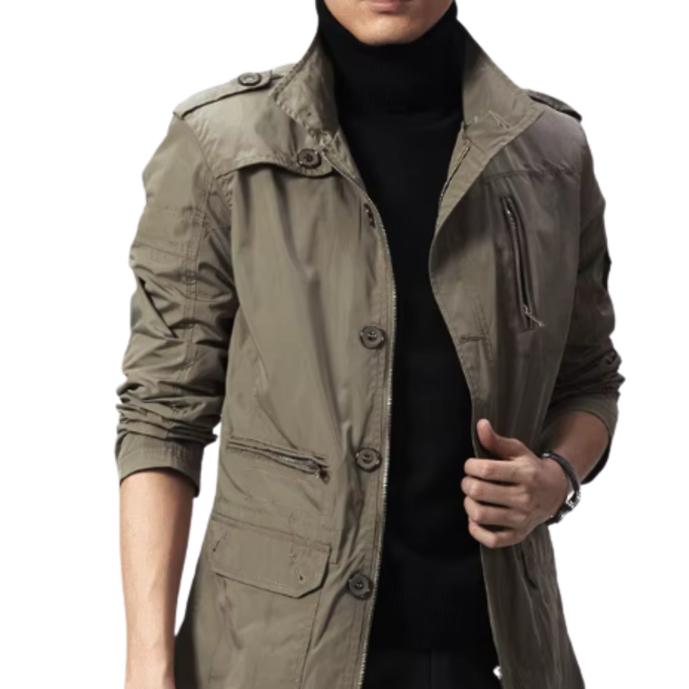 Elegant Windproof Jacket-15519104467317-Nancy & Mae Savannah