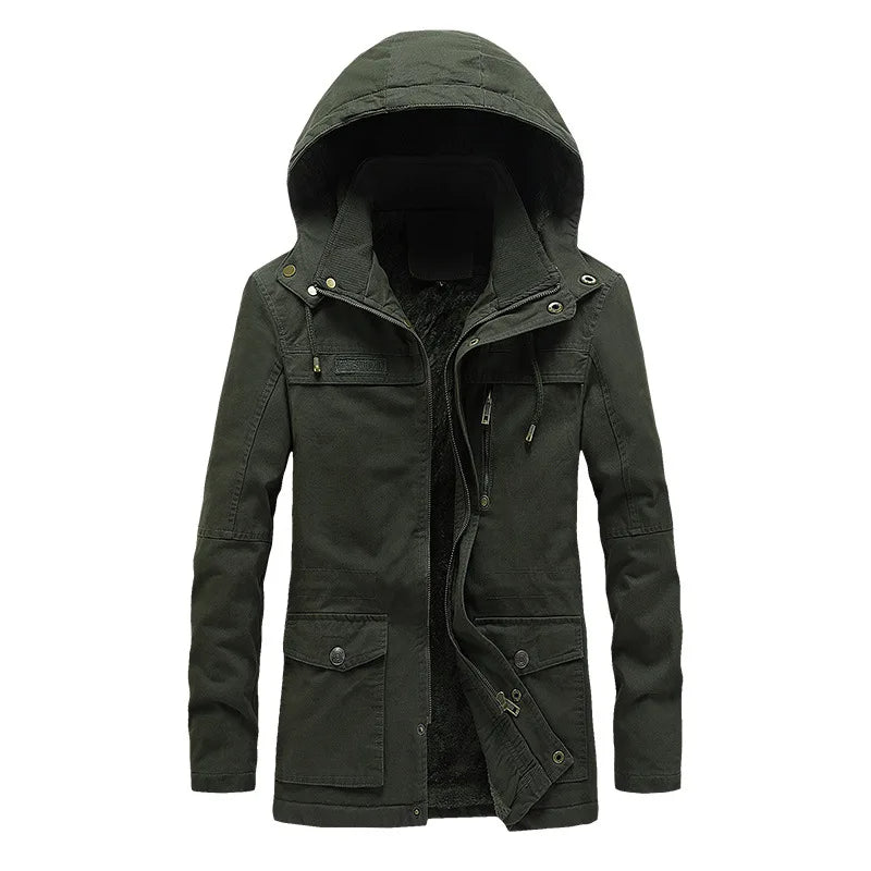 Elegant Windproof Winter Jacket-15519104991605-Nancy & Mae Savannah