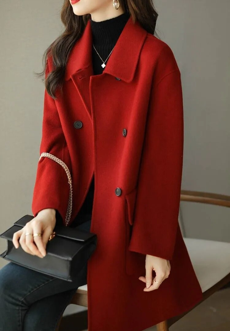 Elisa - Women's winter wool coat-15547643986293-Mirella Fiore