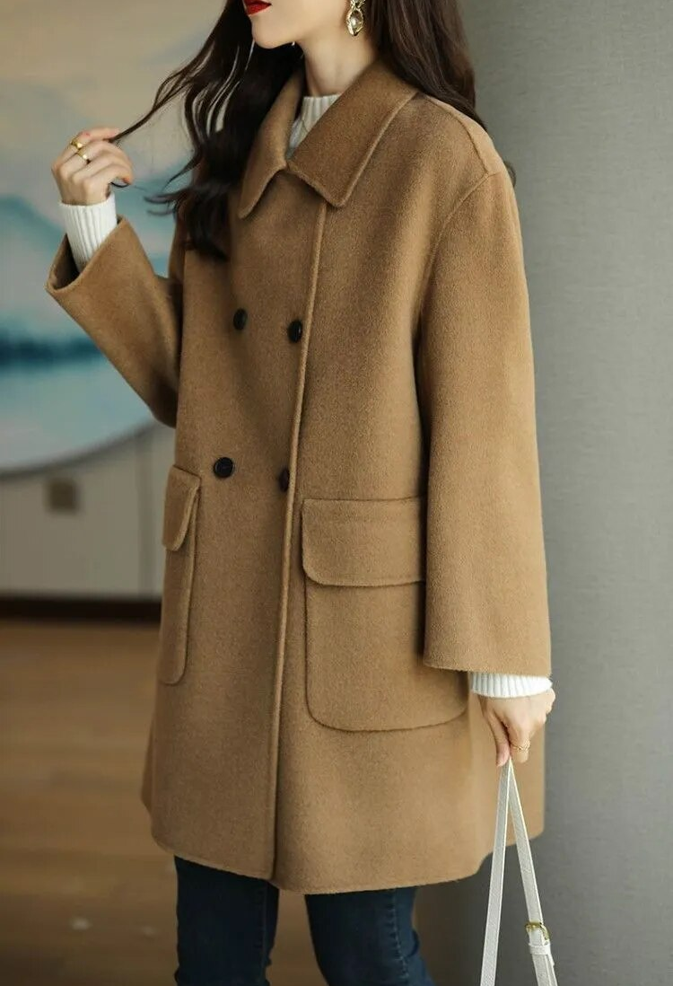 Elisa - Women's winter wool coat-15547643986293-Mirella Fiore