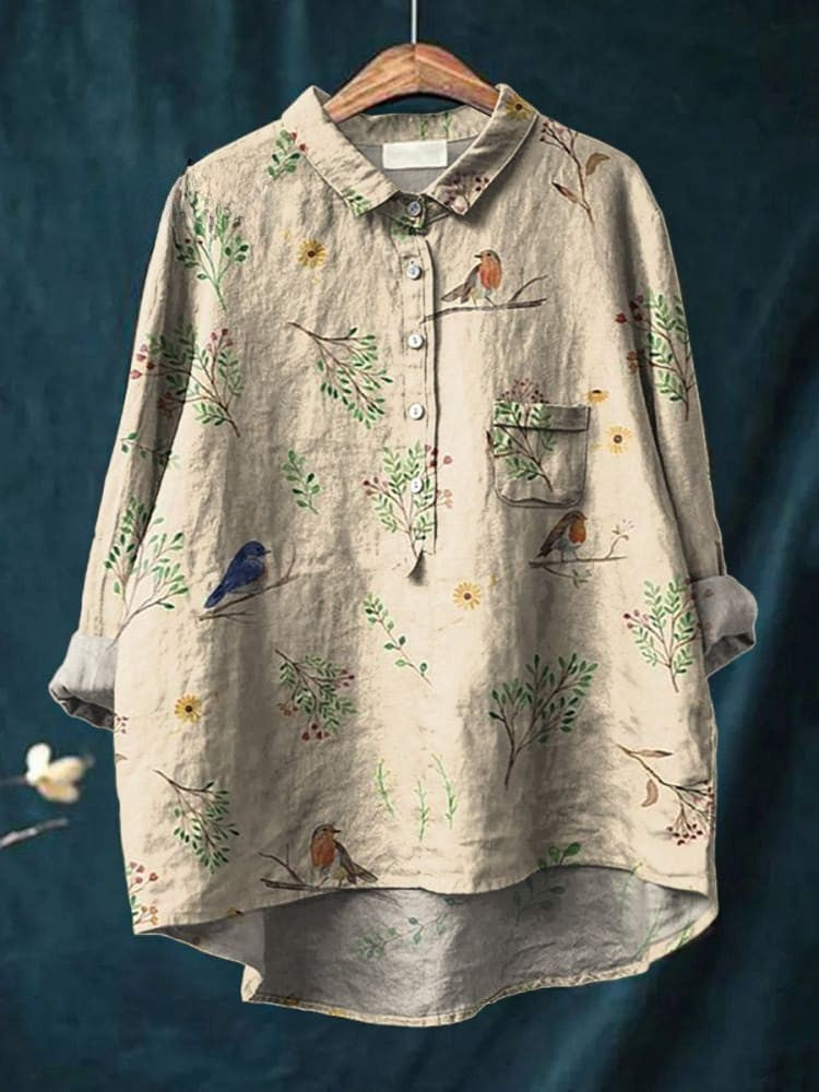 Ella - Birdsong Shirt-15542213280117-Mirella Fiore