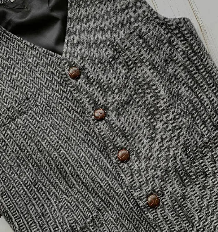 Elvis Elegant Men's Vest-15553978040693-Nancy & Mae Savannah