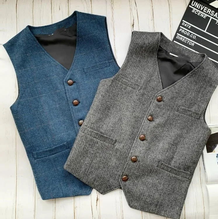Elvis Elegant Men's Vest-15553978040693-Nancy & Mae Savannah